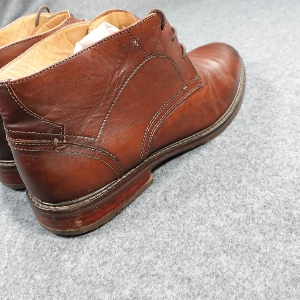 Johnston & Murphy‎ Brown Leather Signature Series Chukka Boots 20-9796 Size 11
